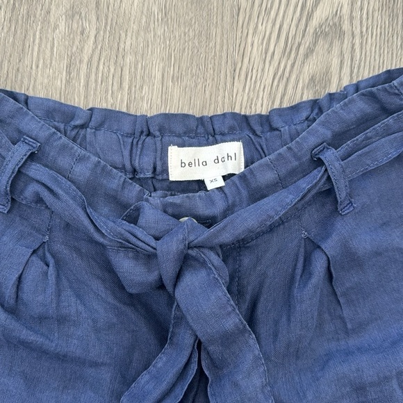 Bella Dahl 100% Linen Button Up Shorts size Xs - Picture 2 of 5